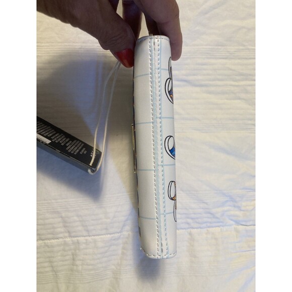 Disney Loungefly Mousercise Minnie Mickey Donald Zip Continental Wallet NWT - Picture 10 of 14